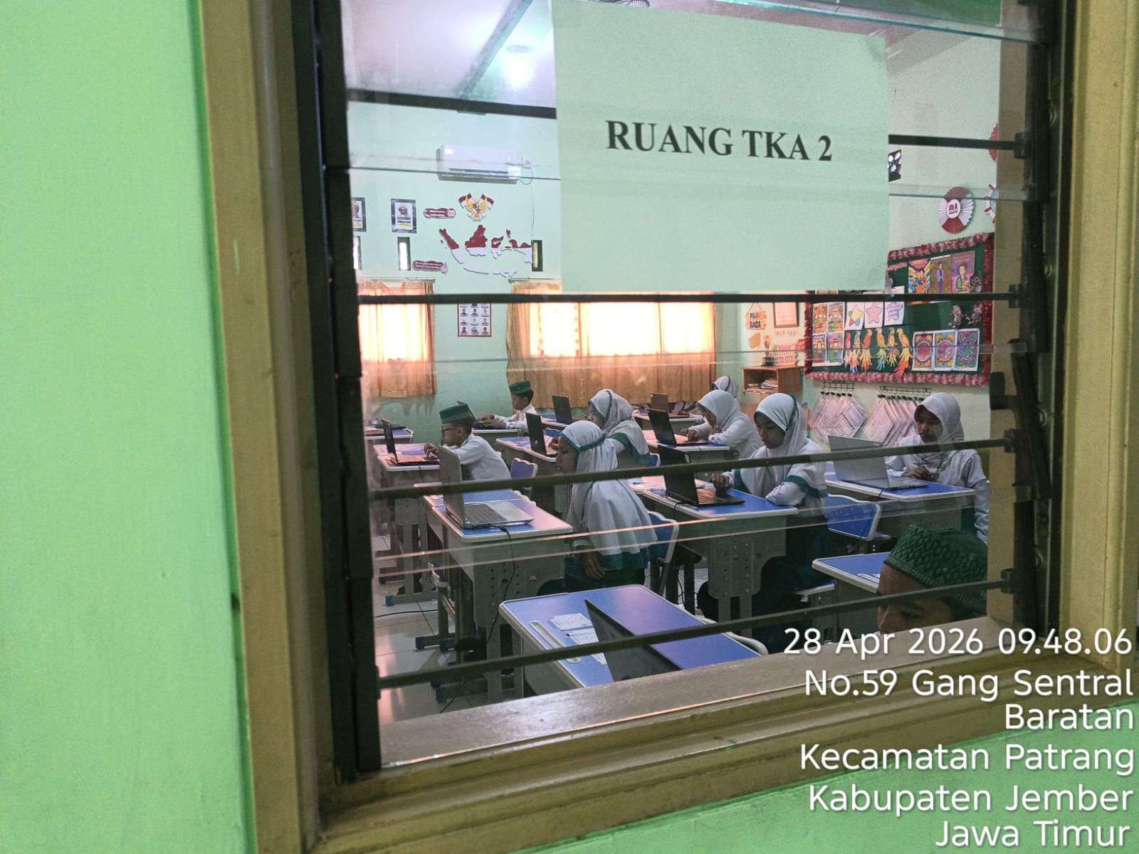 MI Ar-Roudhoh Sukses Gelar TKA dengan Lancar dan Kondusif