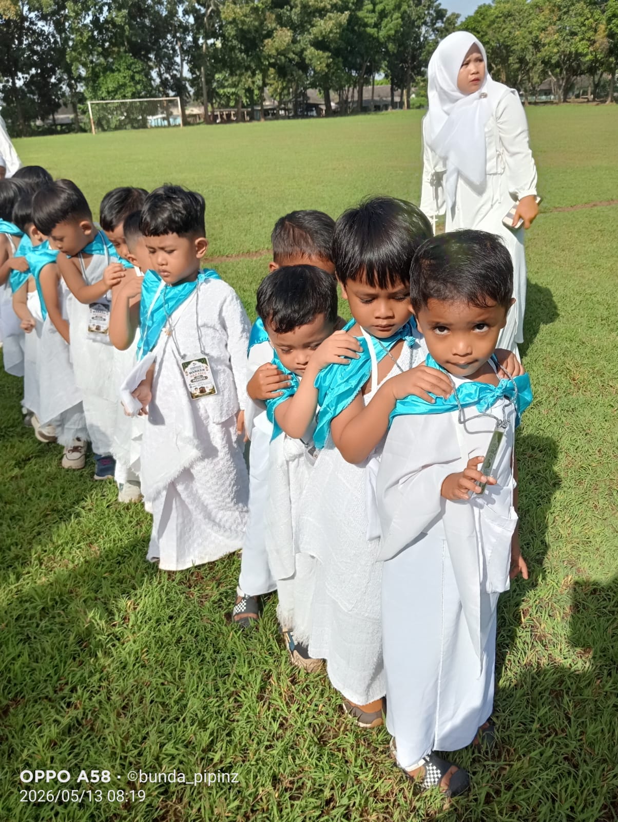 Siswa PAUD Ar-Roudhoh Antusias Ikuti Manasik Haji Cilik Bersama HIMPAUDI Kecamatan Patrang